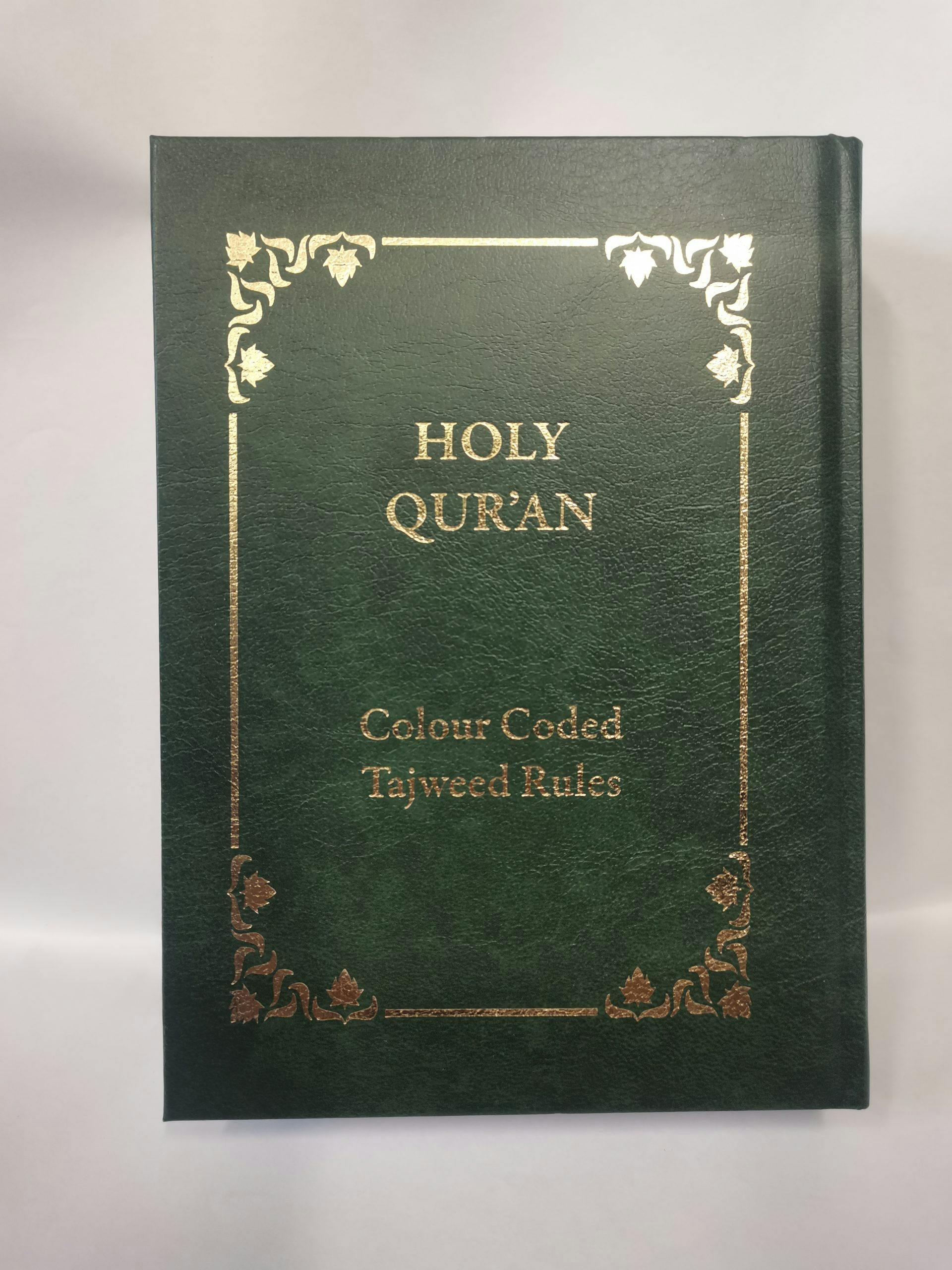 Holy Qur'an C/Coded Tajweed rules